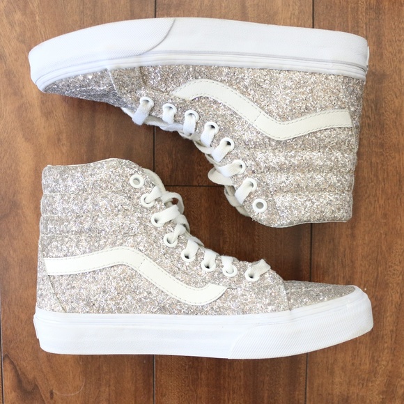 madewell vans glitter